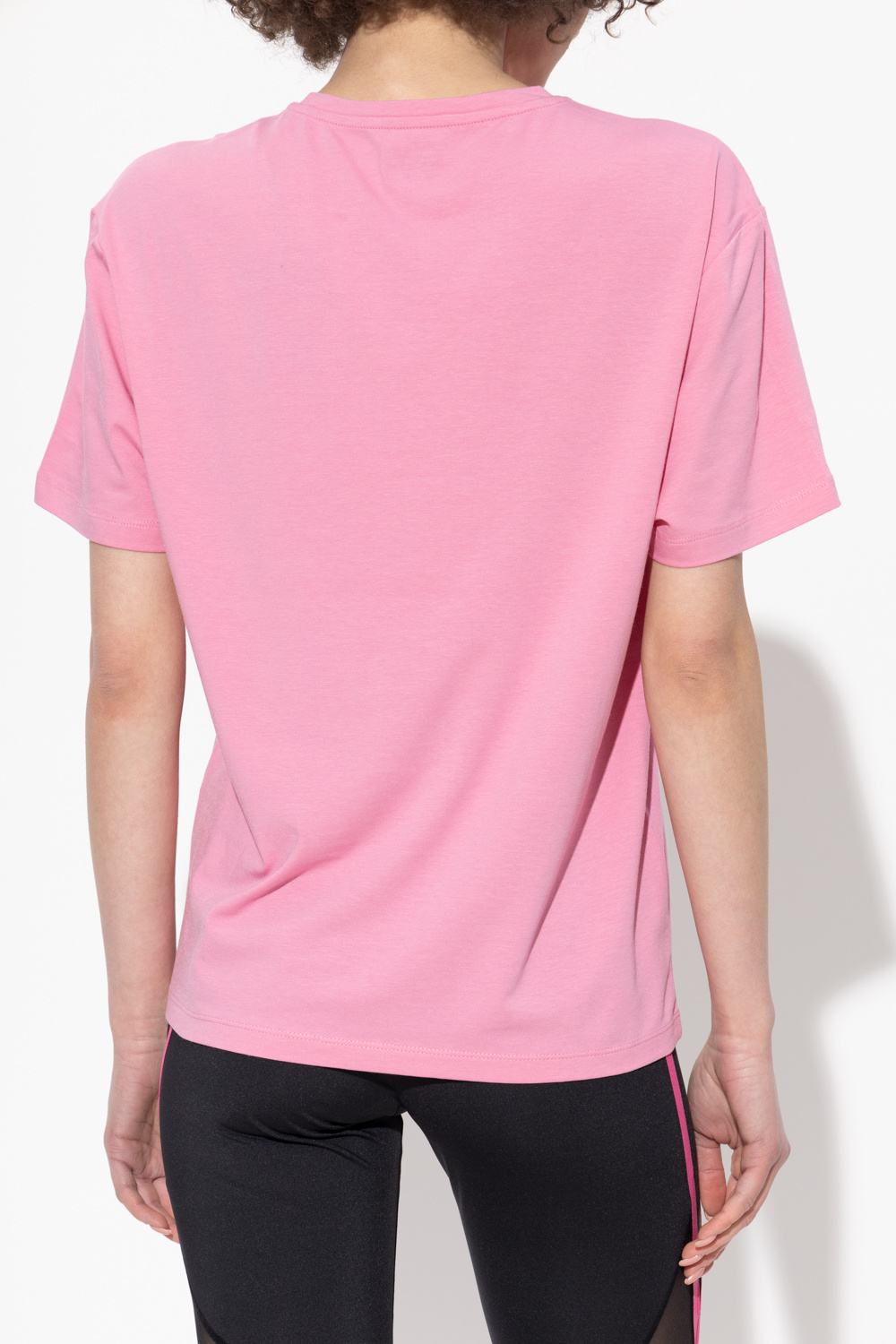ネットオフ 送料得店  T Pink - GB SchaferandweinerShops - EA7 logo with shirt カットソー(半袖/袖なし)